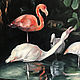Order Oil painting Flamingo 80h100 cm. Ivlieva Irina Art. Livemaster. . Pictures Фото №3