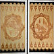 Order Backgammon "RF coat of arms". Russian souvenirs (beresta-ural). Livemaster. . Figurine Фото №3
