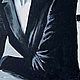 Интерьерная картина акрилом - Ожидание с чашкой кофе, 40х50 см. Картины. Картины LanArt. Ярмарка Мастеров.  Фото №14