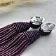 Серьги Оскар из бисера. Серьги классические. By_Mur jewelry (Alsu Baymuratova). Ярмарка Мастеров.  Фото №6