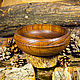 Wooden plate-candy bowl made of elm wood. T44, Plates, Novokuznetsk,  Фото №1