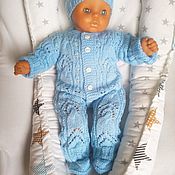 Одежда детская handmade. Livemaster - original item Knitted Romper for newborn. Handmade.