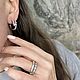 Винтаж: Серьги Bvlgari из серебра. Серьги винтажные. silver-store. Ярмарка Мастеров.  Фото №4