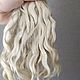 Кудри для кукол козочка 22-24 см. Очень длинные! волосы куклам к. Волосы для кукол. Кудри для кукол.. Интернет-магазин Ярмарка Мастеров.  Фото №2