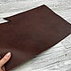 Эпсом цв. Коричневый / Epsom Cognac, толщ. 1,3-1,5 мм, ПАНЕЛИ. Кожа. Prima Pelle (Марина). Ярмарка Мастеров.  Фото №4
