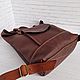 Кожаный рюкзак roll top. Рюкзаки. ALEX FLAIR • leather goods. Ярмарка Мастеров.  Фото №6