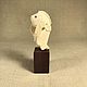 Нэцке статуэтка миниатюра фигурка "Вуалехвост" из бивня мамонта. Статуэтки. Карима. Интернет-магазин Ярмарка Мастеров.  Фото №2