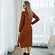 Neva brick dress. Dresses. Designer clothing Olesya Masyutina. My Livemaster. Фото №4
