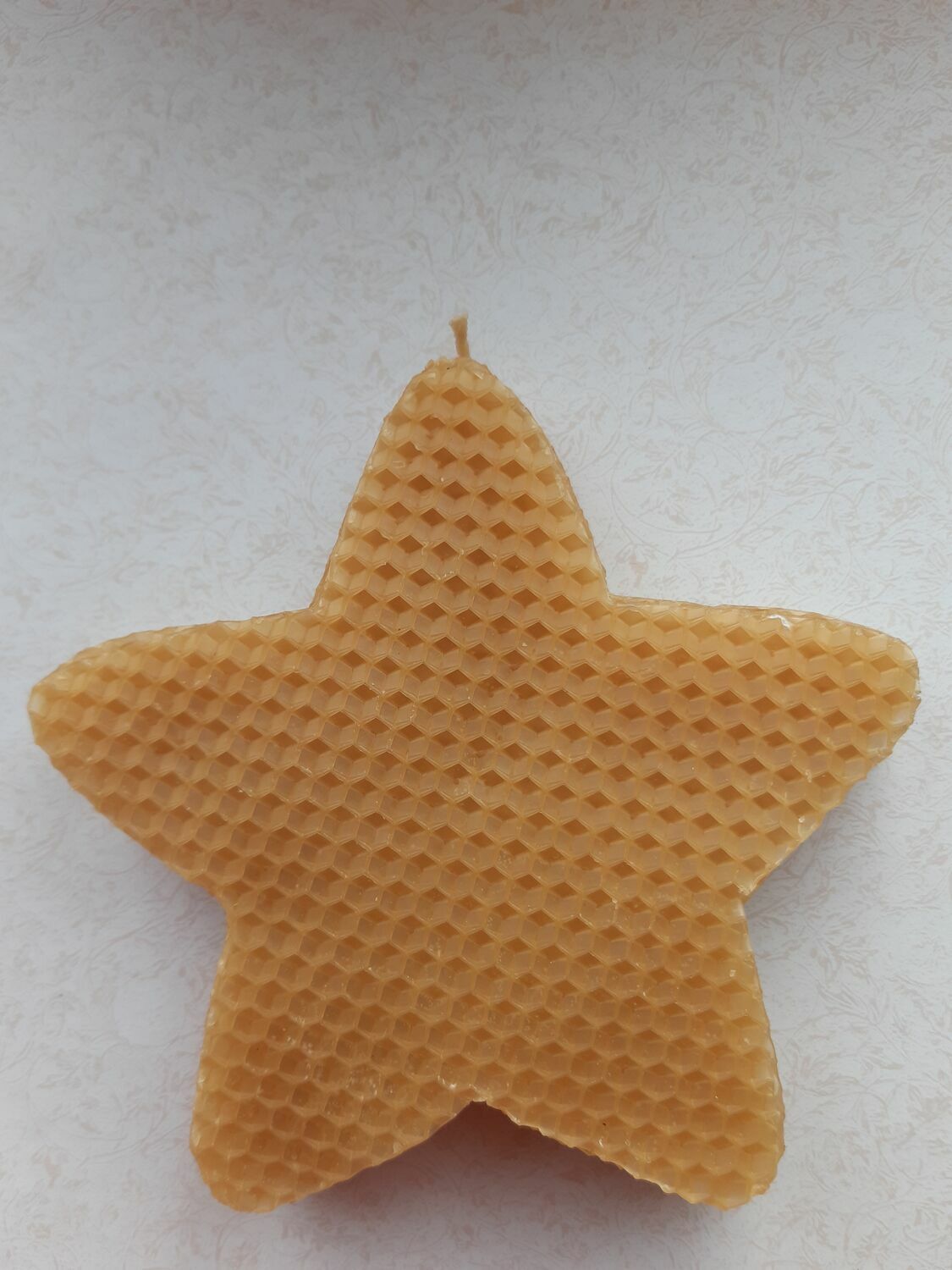 Свеча из вощины "Звезда" в интернет-магазине на Ярмарке Мастеров ...