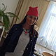 Order Beanie hat crocheted 'coral'. Shop Tatiana Panova. Livemaster. . Caps Фото №3