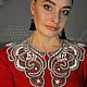 Collar Summer Yelets lace. Collars. Russian embroidery and lace. Online shopping on My Livemaster.  Фото №2