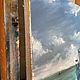 Картина для интерьера Море Картина Маслом морской пейзаж с лодкой. Картины. Картины Регины Куюковой. Ярмарка Мастеров.  Фото №5