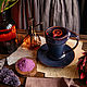 Ceramic glaze 'Twilight Fangorn' (brown-purple) 200 g, Components, Kirov,  Фото №1