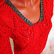 Свитер из кид мохера с кашемиром. Свитеры. Knit by Heart - Вязаная одежда 富. Ярмарка Мастеров.  Фото №5