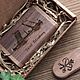 Gift wooden flash drive 32 GB with symbols of St. Petersburg, Flash drives, St. Petersburg,  Фото №1