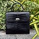 Классическая сумочка из крокодиловой кожи. Классическая сумка. Chic bags. Ярмарка Мастеров.  Фото №7