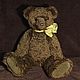  Бурый мишка 44 см с ревуном. Мишки Тедди. Ручные мишки Тедди (tamedteddybears). Интернет-магазин Ярмарка Мастеров.  Фото №2