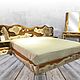 Bed with headboard 'amber', Bed, Belgorod,  Фото №1