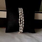 Винтаж handmade. Livemaster - original item Rice Pearl Bracelet. Handmade.