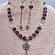 Украшения из натуральных камней. Аметист, горный хрусталь. Колье. Elena Moonlight Jewelry. Ярмарка Мастеров.  Фото №5