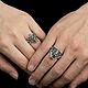 Кольцо "Маска Они". Кольца. ArteryJewelryStore. Ярмарка Мастеров.  Фото №6