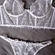 Заказать Белый комплект нижнего белья! Бюстье + трусики. Natali Lingerie / Нижнее бельё ручной работы!. Ярмарка Мастеров. . Комплекты белья Фото №3