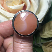 Украшения handmade. Livemaster - original item Exclusive ring with natural agate. Handmade.