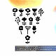  Набор штампов для печати на ткани, набойки 13 ЯПОНСКИХ ЦВЕТОВ. Штампы. BUDDHA CAT. Интернет-магазин Ярмарка Мастеров.  Фото №2