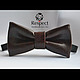 Tie Slipknot / dark claret bow tie leather, Ties, Moscow,  Фото №1