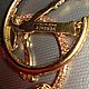 Серьги VERSACE Italy. Серьги-кольца. ANTIQUE THINGS    (НАТАЛЬЯ). Ярмарка Мастеров.  Фото №5