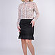 Falda negra con volante. Skirts. Skirt Priority (yubkizakaz). Online shopping on My Livemaster.  Фото №2