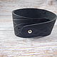 Cowrie Shell Leather Bracelet. Cuff bracelet. Tatiana (Leather bracelets). Online shopping on My Livemaster.  Фото №2