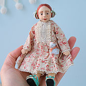 Коллекционная кукла из дерева Сулико