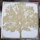Шкатулка из дерева квадратная "Золотое дерево", Шкатулки, Москва,  Фото №1