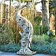 Peacock Figurine Concrete Antique Stone Shabby chic. Garden figures. Decor concrete Azov Garden. My Livemaster. Фото №4