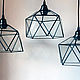 Hanging lamps Icosahedron. Ceiling and pendant lights. tiffanarium (Tiffanarium). Online shopping on My Livemaster.  Фото №2