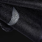 Материалы для творчества handmade. Livemaster - original item Sea stingray skin, skin, width 21-22 cm IMC2004BW. Handmade.