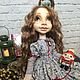 Заказать Текстильная кукла Мари и Щелкунчик. Zoya dolls (zoyaivanova). Ярмарка Мастеров. . Интерьерная кукла Фото №3