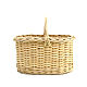 Wicker picnic basket small. basket of vines. Art.50003, Basket, Tomsk,  Фото №1