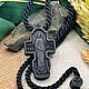 Заказать Крест деревянный с «Николаем Чудотворцем». MisMi jewelry. Ярмарка Мастеров. . Крестик Фото №3