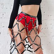 Аксессуары handmade. Livemaster - original item Skirt belt, leather skirt. Handmade.