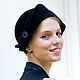 Order hat 'vintage velour'. EDIS | дизайнерские шляпы Наталии Эдис. Livemaster. . Hats1 Фото №3