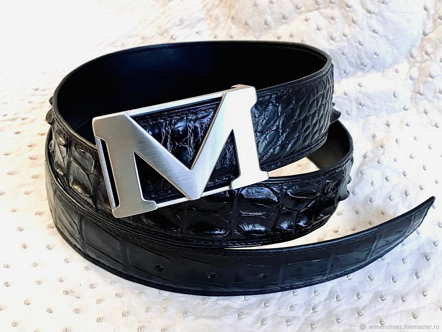 Купить В Москве Мужской Ремень Крокодил Оригинал