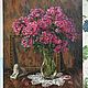 Pink Phlox. Oil painting. 2018. Pictures. Tatiana Chepkasova. Online shopping on My Livemaster.  Фото №2