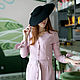 Felt wide-brimmed hat ' Asiet'. Color black. Hats1. Exclusive HATS. LANA ANISIMOVA.. My Livemaster. Фото №4