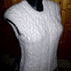 Women's knitted vest Tails, Vests, Klin,  Фото №1