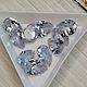 Фианиты 14х10 мм Капля прозрачные, ФН011, 10 ШТУК. Кристаллы. iva_crystals. Ярмарка Мастеров.  Фото №6