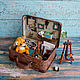 custom! Suitcase for the Fox-artist, Doll houses, Cheboksary,  Фото №1