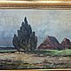 Винтаж: Картина винтаж, масло, подпись, 1900-е. Картины винтажные. Елена Вагнер (Antiq-Vintage). Ярмарка Мастеров.  Фото №7