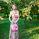 Order "Майская Роза", платье из натурального шелка. ruskrasa. Livemaster. . Dresses Фото №3